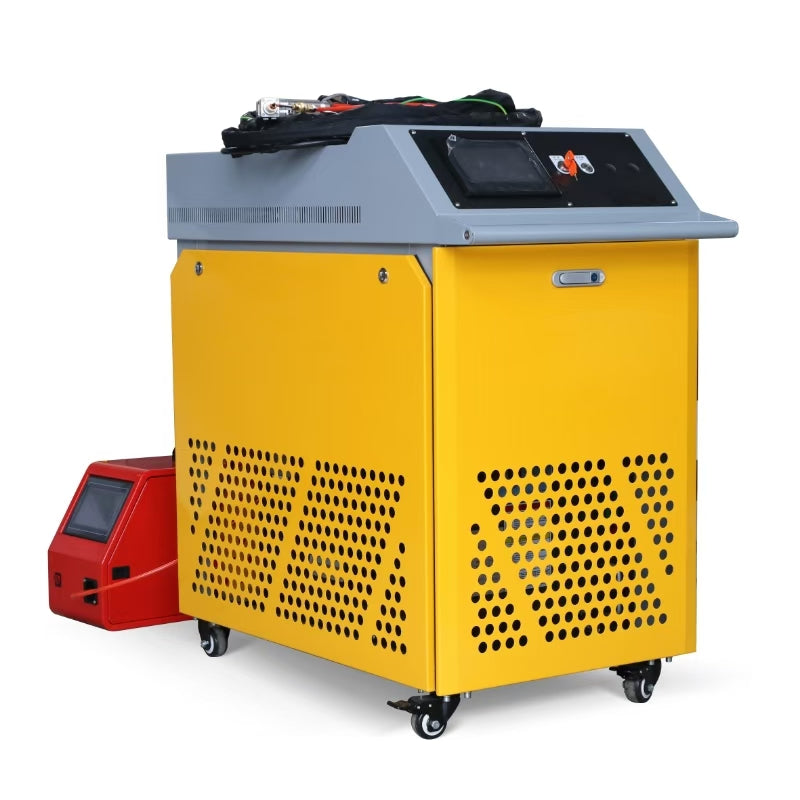 Fiber laser welding machine (Cutting/ welding/cleaning/De rust 4 in 1 unit)